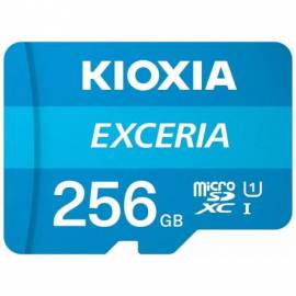 TARJETA DE MEMORIA MICRO SD KIOXIA 256GB + ADAPT