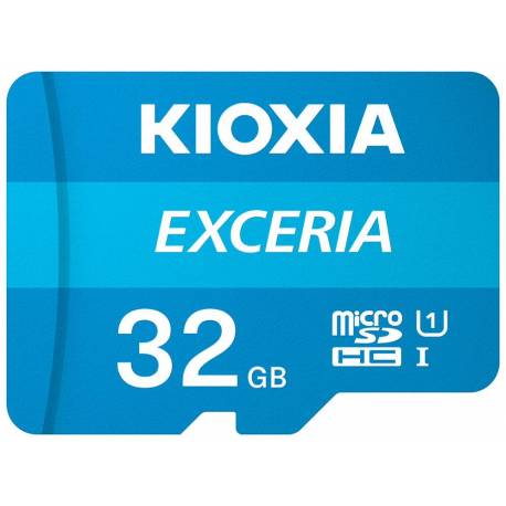 TARJETA DE MEMORIA MICRO SD KIOXIA 32GB + ADAPT