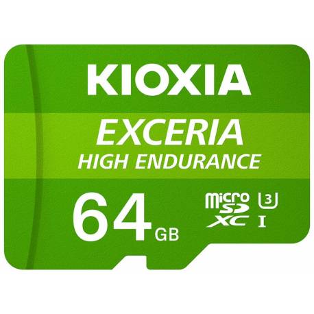 TARJETA DE MEMORIA MICRO SD KIOXIA 64GB + ADAPT
