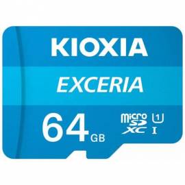TARJETA DE MEMORIA MICRO SD KIOXIA 64GB + ADAPT