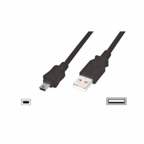 CABLE USB 2.0 EQUIP TIPO A - B-MINI 1.8M