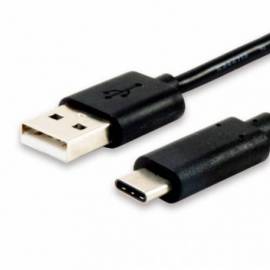 CABLE EQUIP USB 2.0 TIPO A USB-C MACHO 1M