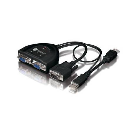 SPLITTER EQUIP VGA 2 PUERTOS 450MHZ USB