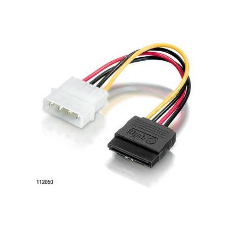 CABLE ALIMENTACION SATA EQUIP DE MOLEX A SATA