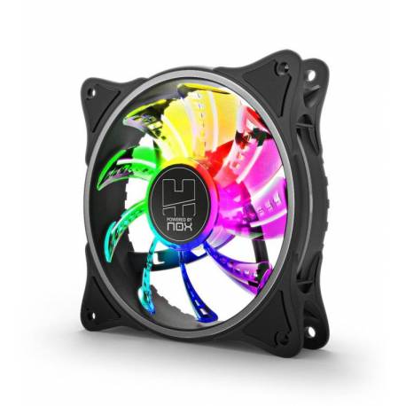 VENTILADOR CAJA NOX H FAN LED 120MM RGB