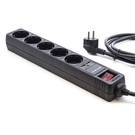 REGLETA PHOENIX PHPOWERSTRIP5USB 5 TOMAS ENCHUFE