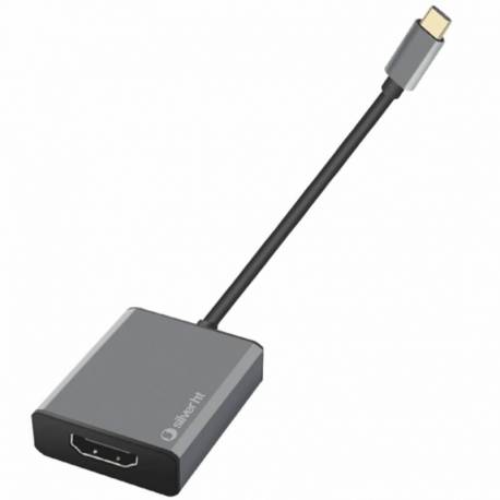 ADAPTADOR SILVER HT USB-C A HDMI 4K