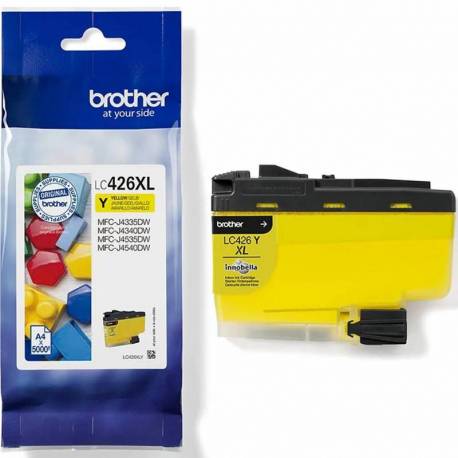 CARTUCHO TINTA BROTHER LC426XLY AMARILLO 5000