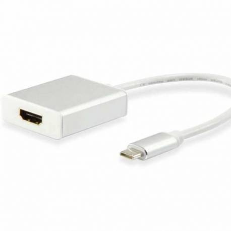 ADAPTADOR EQUIP USB TIPO C MACHO A HDMI 4K