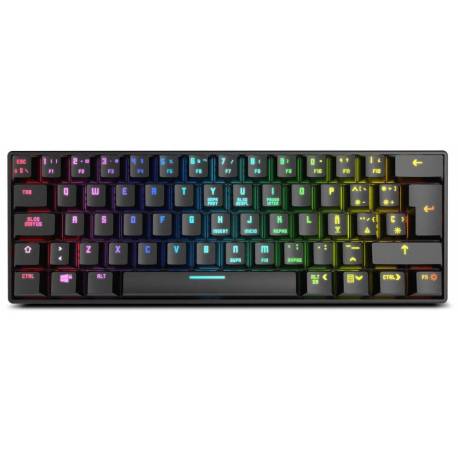 TECLADO MINI KROM GAMING KLUSTER RGB