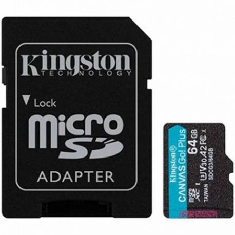 TARJETA DE MEMORIA MICRO SD KINGSTON 64GB