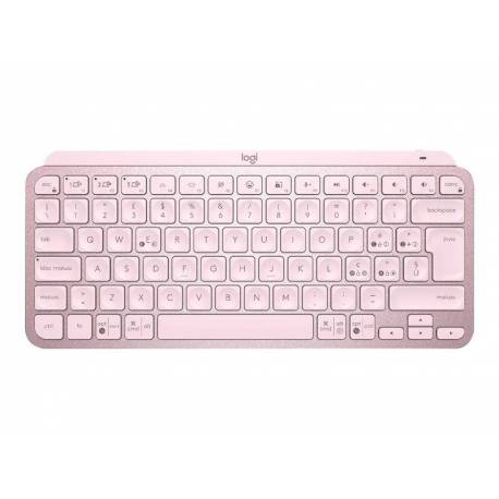 TECLADO LOGITECH MX KEYS MINI ROSA