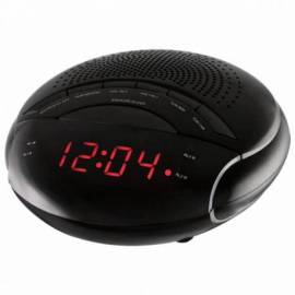 RADIO RELOJ DESPERTADOR NEVIR NVR - 335DD NEGRO