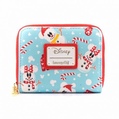 MONEDERO LOUNGEFLY DISNEY MINNIE Y MICKIE