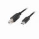 CABLE USB-C USB-B LANBERG 1.8M