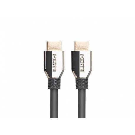 CABLE HDMI MACHO MACHO LANBERG V2.1 0.5M