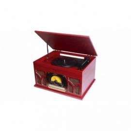 TOCADISCOS PORTATIL BLUETOOTH NEVIR 806VRBUC ROJO