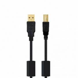 CABLE USB TIPO A USB B M/M NANOCABLE 2M