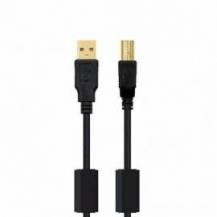 CABLE USB(A) 2.0 A USB(B) MACHO MACHO NANOCABLE 5M