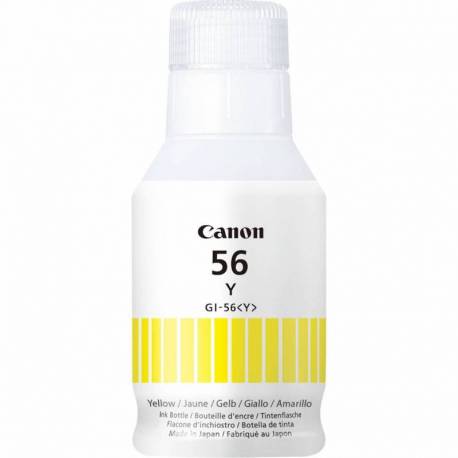 BOTELLA TINTA CANON GI-56Y AMARILLO 135ML