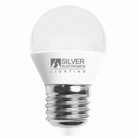 BOMBILLA LED DECORATIVA SILVER ELECTRONICS ESFERICA