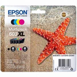 CARTUCHO TINTA MULTIPACK EPSON 4 COLORES 603XL