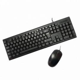 TECLADO + RATON PC CASE KTR001 USB