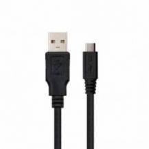 CABLE USB TIPO A 2.0 A MICRO USB B 1.8M