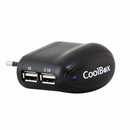 CARGADOR COOLBOX PARED 5V 2XUSB