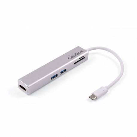 HUB USB-C USB 3.0 HDMI LECTOR TARJETAS
