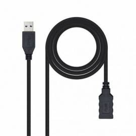 CABLE USB TIPO A 3.0 MACHO MACHO DE 1M