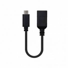 CABLE OTG USB TIPO A 3.1 NANOCABLE 0.15M