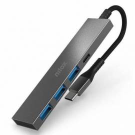 DOCKING STATION NILOX USB-C 3XUSB 3.0 1XUSB-C