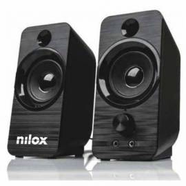 ALTAVOCES PC NILOX 2.0 6W NEGRO