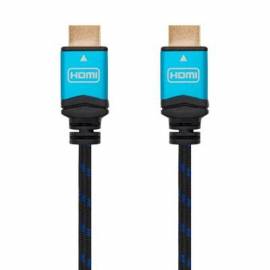 CABLE NANOCABLE HDMI V2.0 4K MACHO MACHO 1M