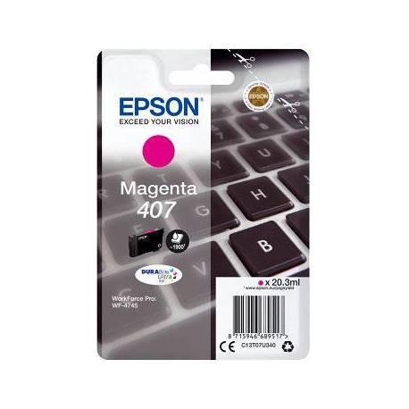 CARTUCHO TINTA EPSON 407 MAGENTA