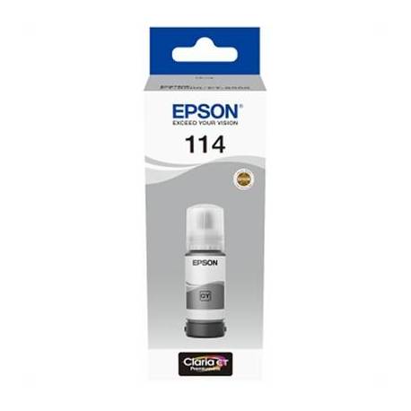 BOTELLA TINTA EPSON ECOTANK 114 GRIS