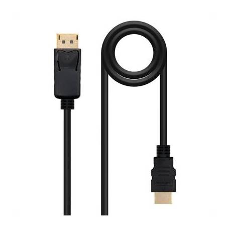 CONVERSOR NANOCABLE DISPLAYPORT A HDMI MACHO MACHO 1.5M