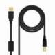 CABLE USB-A 2.0 A USB-B NANOCABLE MACHO MACHO 3M