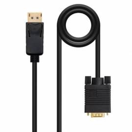 ADAPTADOR DISPLAYPORT A VGA 1M NANOCABLE