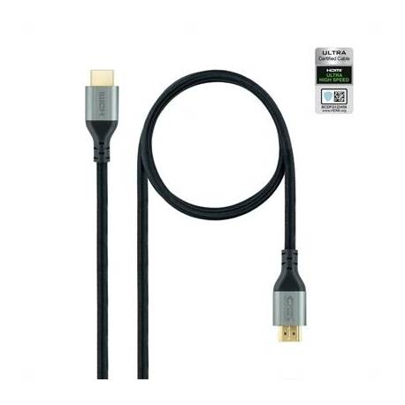 CABLE HDMI 2.1 MACHO MACHO NANOCABLE 1M