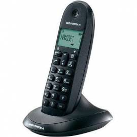 TELEFONO MOTOROLA C1001LB+ WIRELESS INALAMBRICO NEGRO