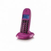 TELEFONO MOTOROLA C1001LB+ WIRELESS INALAMBRICO VIOLETA