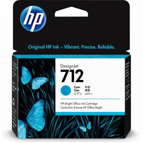 CARTUCHO TINTA HP 712 CIAN