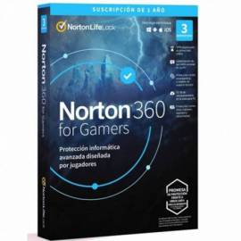 ANTIVIRUS NORTON 360 FOR GAMERS 50GB ESPAÑOL 1USUARIO 3PC 1AÑO
