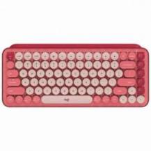 TECLADO LOGITECH POP KEYS HEARTBREAKER ROSA WIRELESS