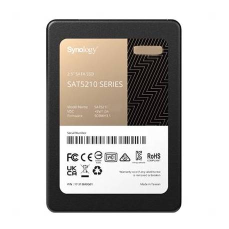 SSD INTERNO 2.5" SYNOLOGY SAT5210 DE 480GB