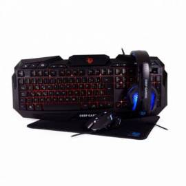 TECLADO + RATON Y AURICUALES GAMING-X