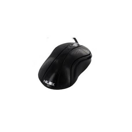 MOUSE RATON NILOX MOUSB1001 USB 1000