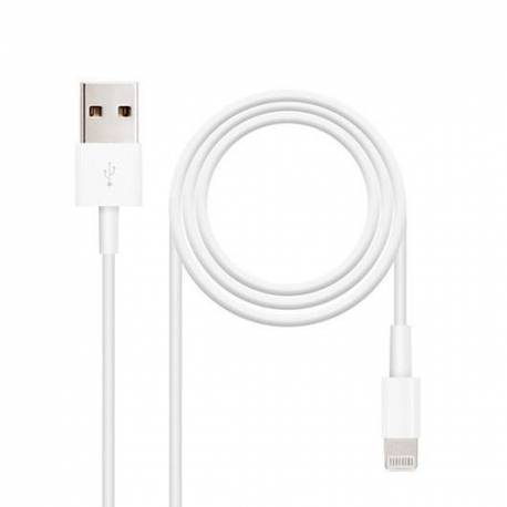 CABLE LIGHTNING A USB TIPO A USB-A MACHO MACHO 0.5M